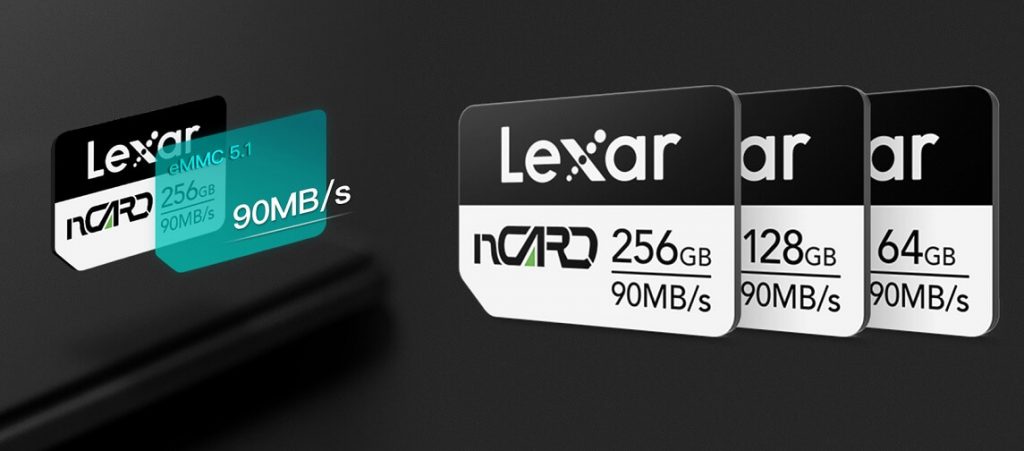 Huawei Telefonlara &Ouml;zel Hafıza Kartları Lexar ncard &ccedil;esitleri